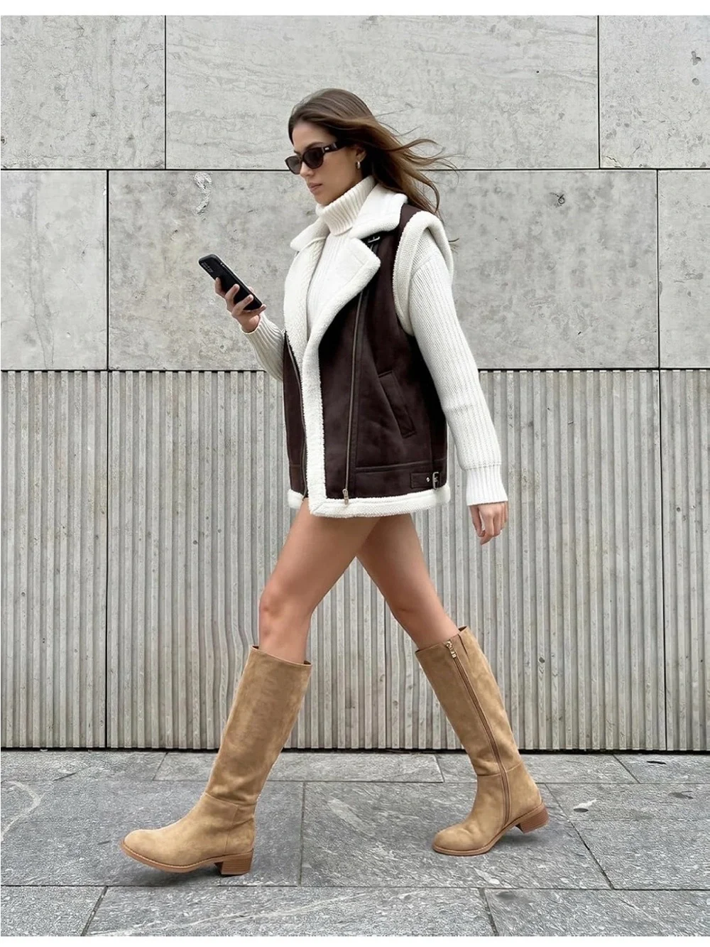 Women's Knee High Flat Boots